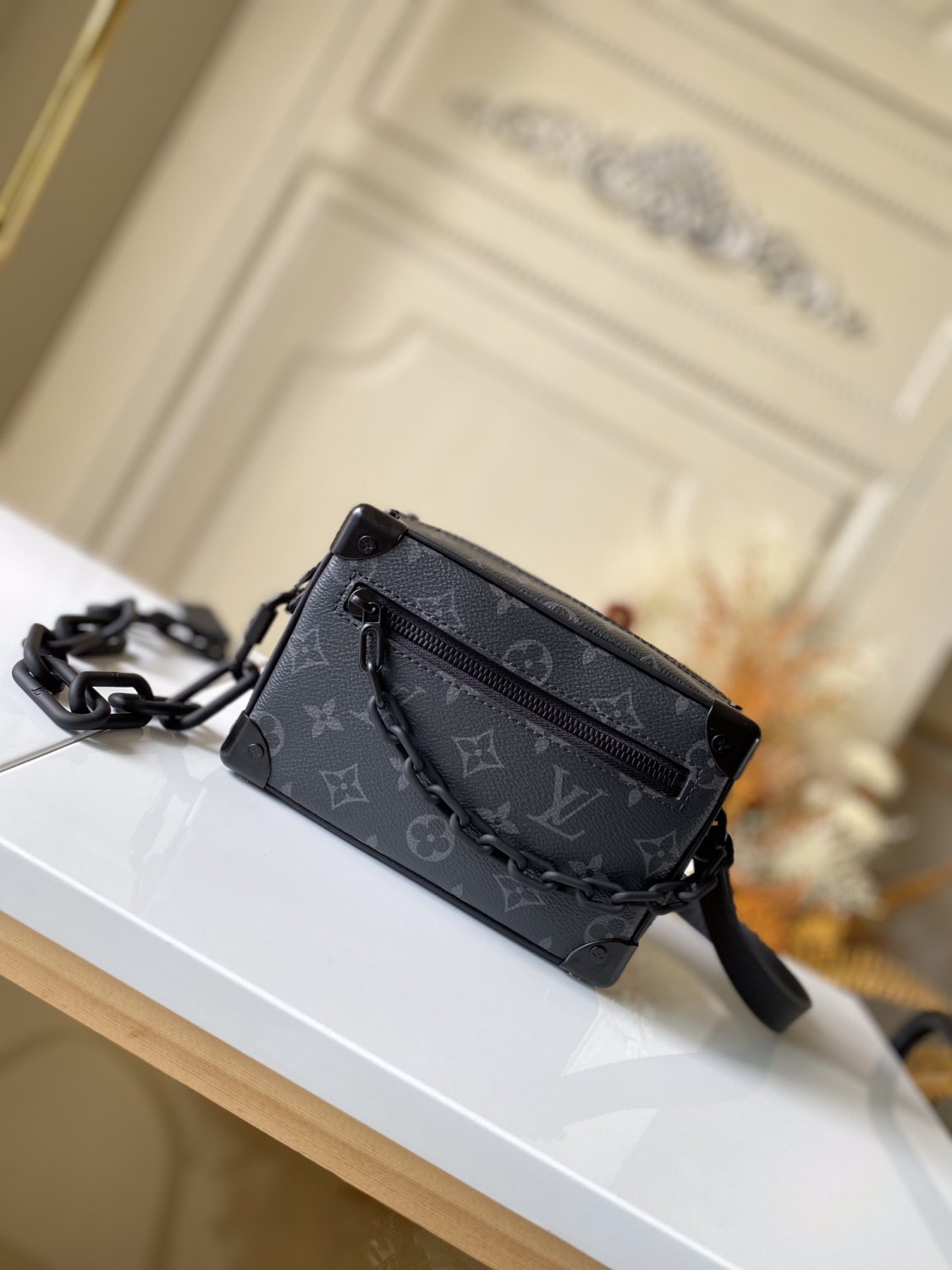 LOUI S VUITTO &iuml;&frac14;&reg; MINI SOFT TRUNK M44735 18X13X8cm