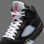 Men's Air Jordan 5 Black Metallic Reimagined HF3975-001 40-45