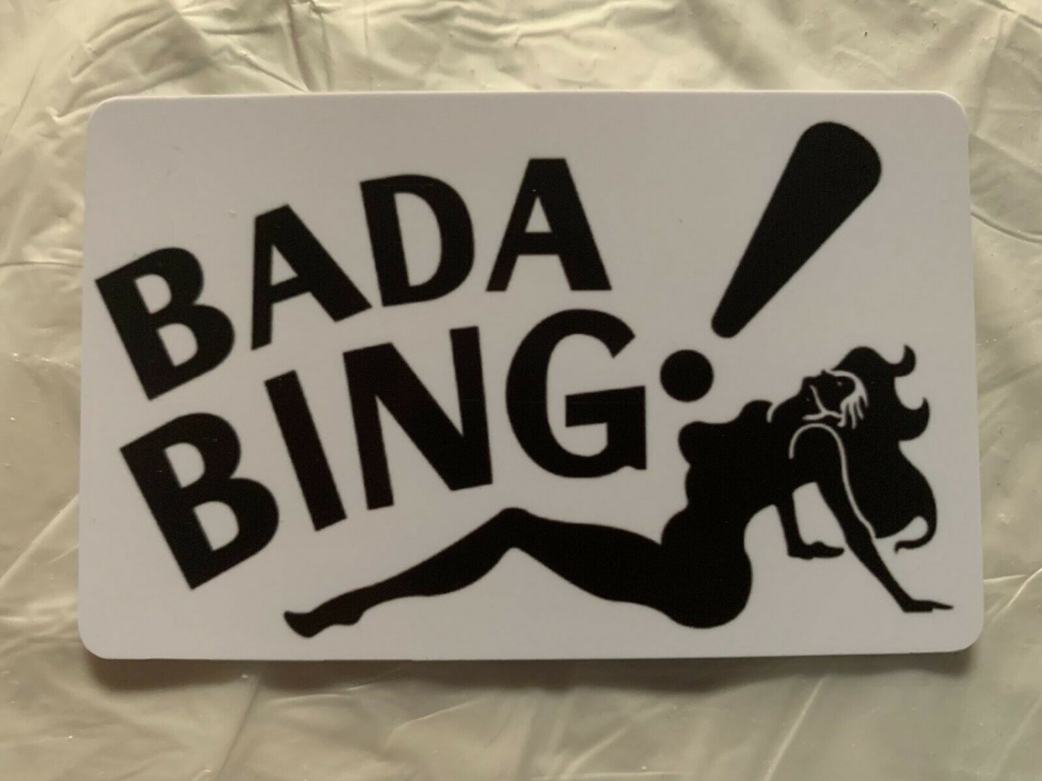 Bada Bing Magnet Strip Club Sopranos Tony Soprano Gandolfini Mafia Mob Mobster