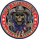 Skeleton 2nd Amendment Government Gun Rights MAGNET Bear Arms Guns Pistol Cowboy