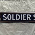 US Army Soldier St STICKER Military Veteran Decal Street Sign Style USA