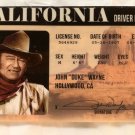 John Wayne Novelty Card Duke Cowboy Western California CA
