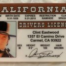 Clint Eastwood Novelty Card Cowboy Western Movies California CA