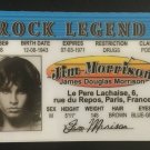 Jim Morrison MAGNET novelty Rock Legend card The Doors Hotel Light My Fire Rock