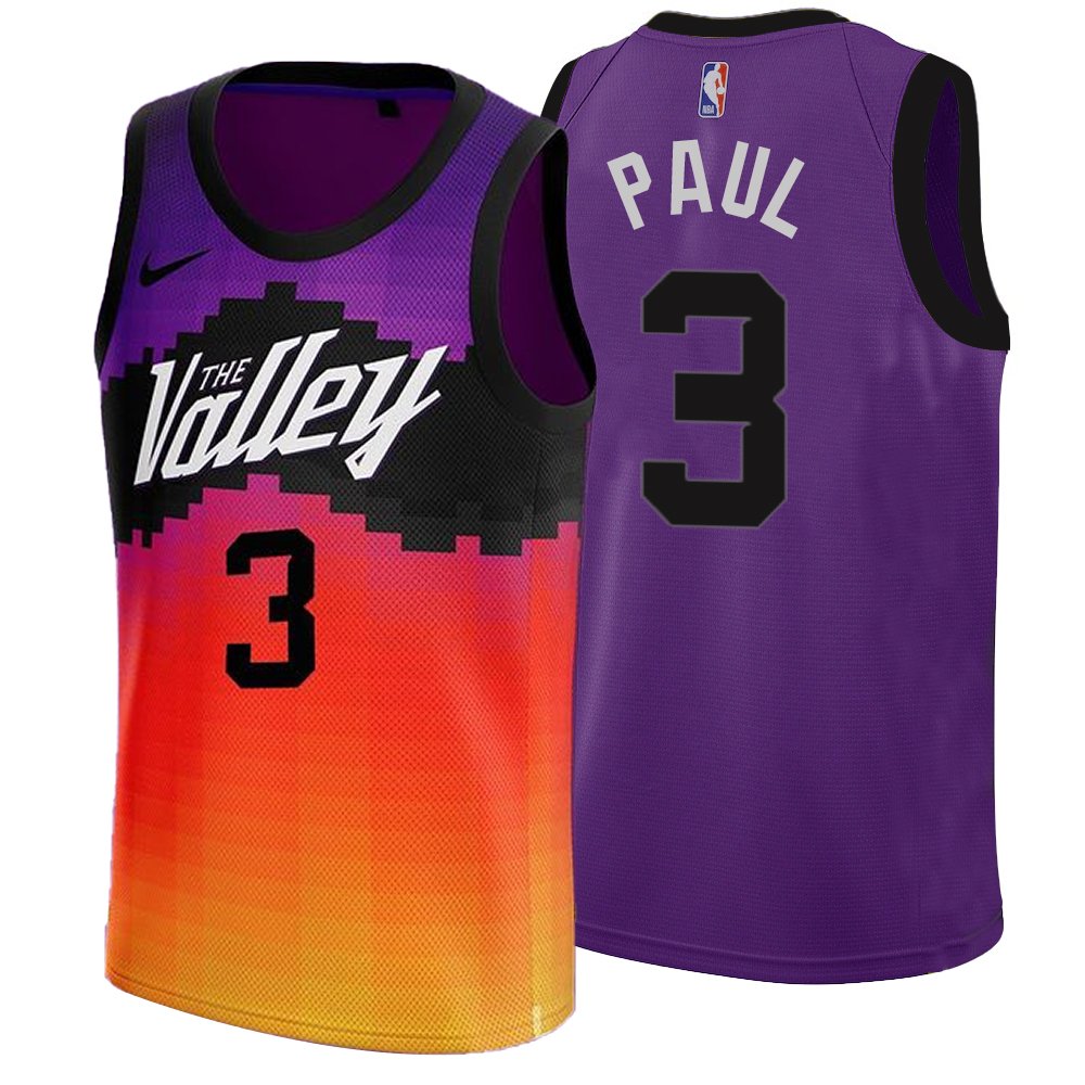 chris paul purple jersey