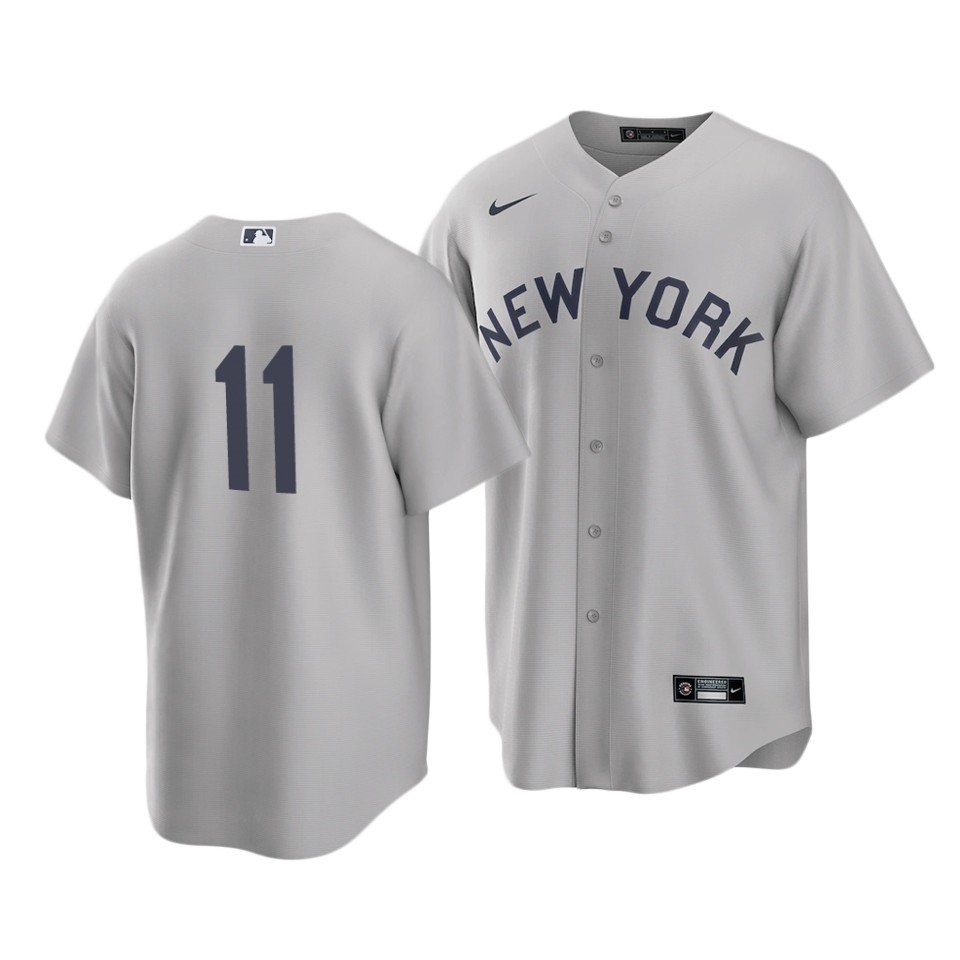 yankees jersey gray