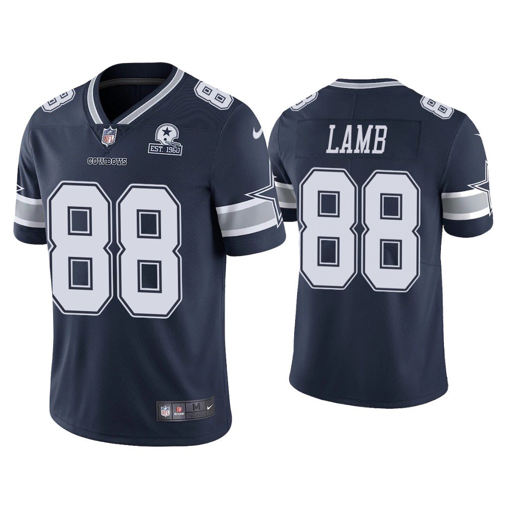 stitched ceedee lamb jersey