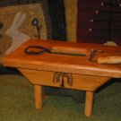 Rug Hooking Sewing Snippet & Tool Stool Wool