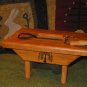 Rug Hooking Sewing Snippet & Tool Stool Wool