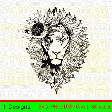 Free Free 104 Lion Mandala Svg SVG PNG EPS DXF File