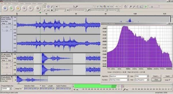 Audacity Professional Audio and sound Editing/Recording Software