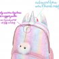 Rainbow School Backpack Elementary for Girls Rainbow School Bag Adjustable