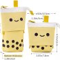 Cute Pencil Case Standing Pen Holder Pop Up Bag Stationery Office Organizer Box