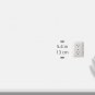 1 Pack GE 6 Outlet Wall Plug Adapter Power Strip, Extra Wide Spaced Outlets