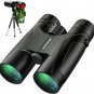 Binoculars HD Binocular Smartphone Holder Tripod,12X50 Binoculars Camping Hiking