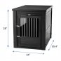 New Age Pet ecoFLEX Single Door Furniture Style Dog Crate & End Table