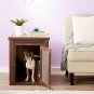 New Age Pet ecoFLEX Single Door Furniture Style Dog Crate & End Table