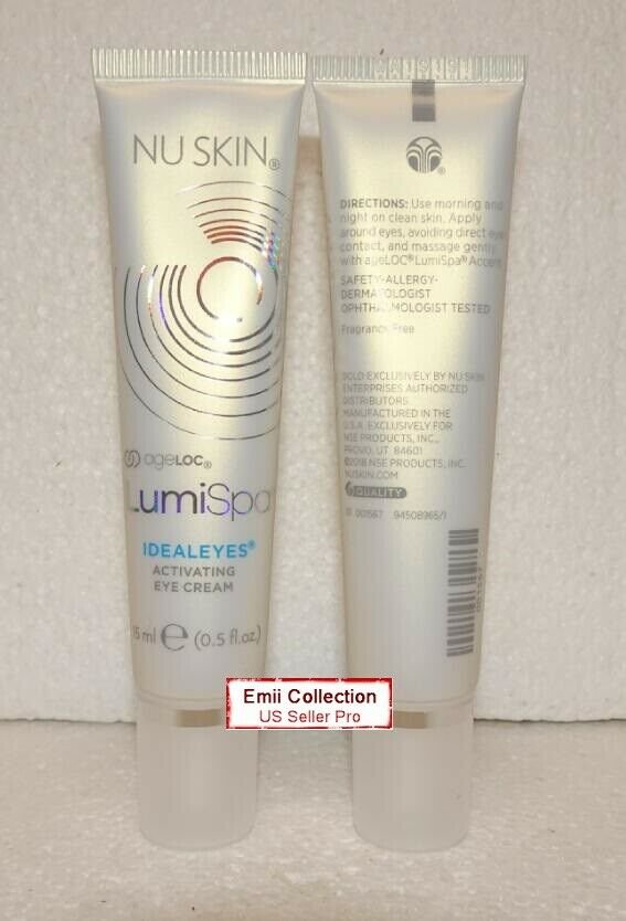 Nu Skin Nuskin LumiSpa IdealEyes Ideal Eyes Cream 0.5fl oz 15 ml Box Sealed