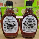 Trader Joe’s Organic Vermont Maple Syrup Dark Color Robust Taste (2 Bottles)