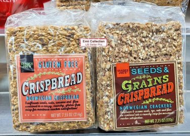 Trader Joe&acirc;��s Norwegian Gluten Free Seeds & Grains Crispbread Bundle 7.55oz 214g