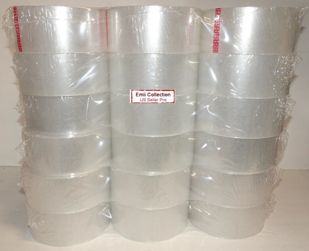 Nastro Trasparente Per Scatole EcoSwift 36 Rotoli Di Nastro Da Imballaggio EcoSwift - 1.6 Mil, 2 X 110 Iarde (330 Piedi), Chiusura Scatole Box Portapacchi - Foto 7