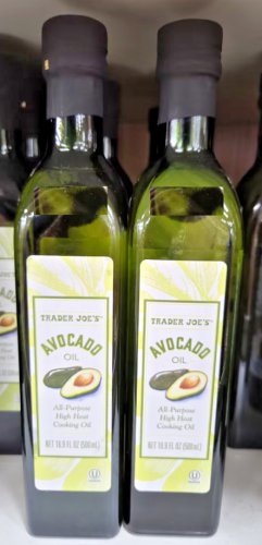 Trader Joe's Avocado Oil All-Purpose High Heat Cooking Oil 16.9fl oz (2 Bottles)