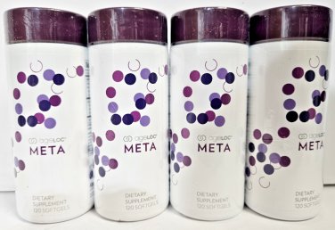 Nu Skin Nuskin Pharmanex ageLOC Meta Sealed 120 Softgels (4 Bottles)