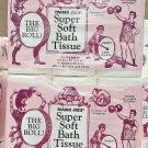 Trader Joe's Super Soft Bath Tissue 6 Big Rolls 2-PLY (2 Bags)
