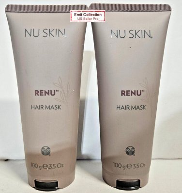 Nu Skin Nuskin Renu Hair Mask Deep conditioning treatment 3.5oz 100g (2 Tubes)