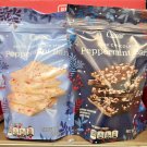 Choceur Peppermint Bark Belgian Dark and White Chocolate Style 8oz 224g (2 Bags)