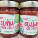 Trader Joe's Organic Guava Fruit Spread 10.5oz 298g (2 Jars)