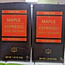 Trader Joe's Maple Espresso Black Tea Blend 1.20oz 34g (2 Boxes)
