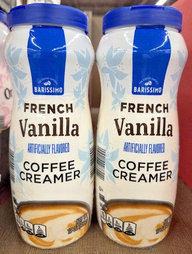 Barissimo French Vanilla Coffee Creamer 15oz 425g (2 Bottles)