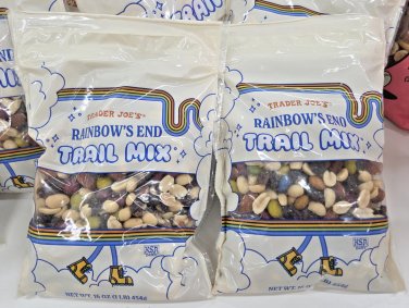 Trader Joe's Rainbow&acirc;��s End Trail Mix 16oz 454g (2 Bags)