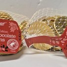 Choceur Limit Edition Milk Chocolate Coins 3.88oz 110g (2 Net Bags)