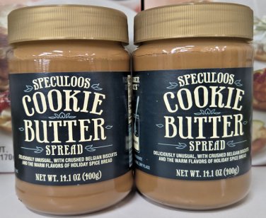 Trader Joe's Speculoos Cookie Butter Spread 14.1oz 400g (2 Jars)