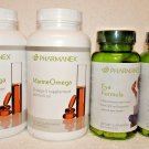 Nu Skin Nuskin Pharmanex Eye Formula & Marine Omega MarineOmega (4 Bottles)