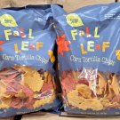 Trader Joe's Fall Leaf Corn Tortilla Chips 14oz 397g (2 Bags)