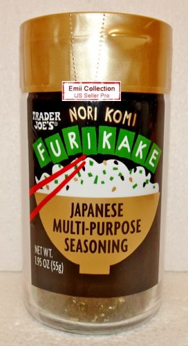 Trader Joe&acirc;��s Nori Komi Furikake Japanese Multi-Purpose Seasoning Sealed Bundle