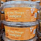 Trader Joe's All the Things Cookies 9oz 255g (2 Tubs)