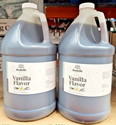 Rodelle Imitation Vanilla Flavor Bundle 128fl oz 3.78L