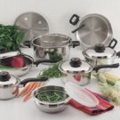 Foreverware 15pc 9-ply Stainless Steel Cookware Set