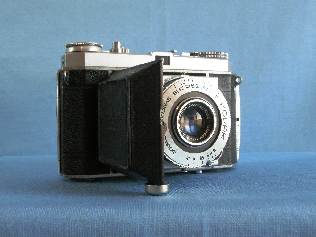 Kodak Retina Ia with Schneider Kreuznach Xenar 3.5/50 · 35mm filding camera · Made in Germany