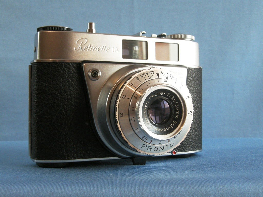 Vintage Kodak Retinette IA with Schneider Kreuznach Reomar 3.5/50 & Pronto · Made in Germany