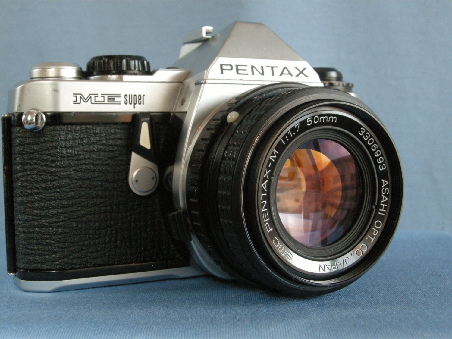 Vintage Pentax ME Super with SMC Pentax - M 1.7/50 · Made in Japan