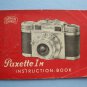 Vintage Braun Paxette I-M Instruction Book