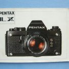 Vintage Pentax LX Original Instructions Manual