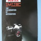Pentax ME Original Sales Brochure