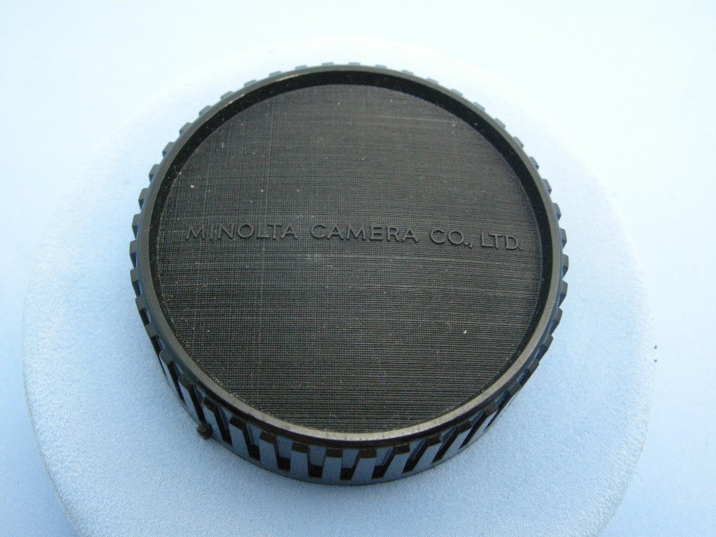 Vintage Minolta MC MD Original Rear Lens Cap