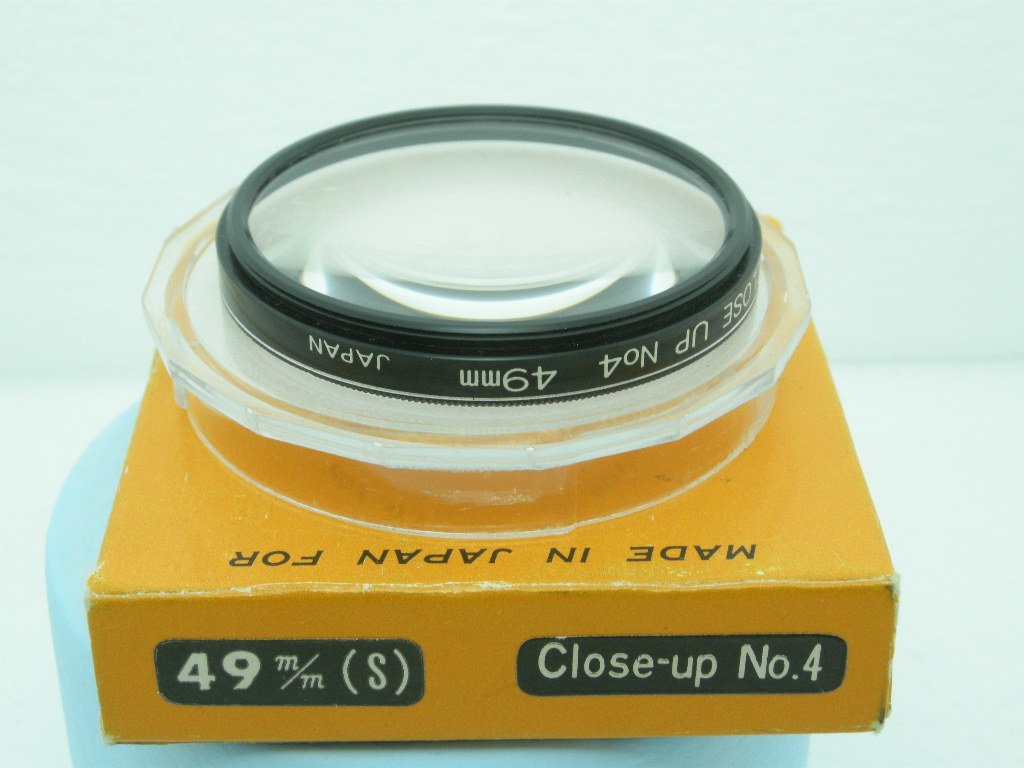 Vintage Fotar Original 49mm Close Up nº 4 Filter · Made in Japan